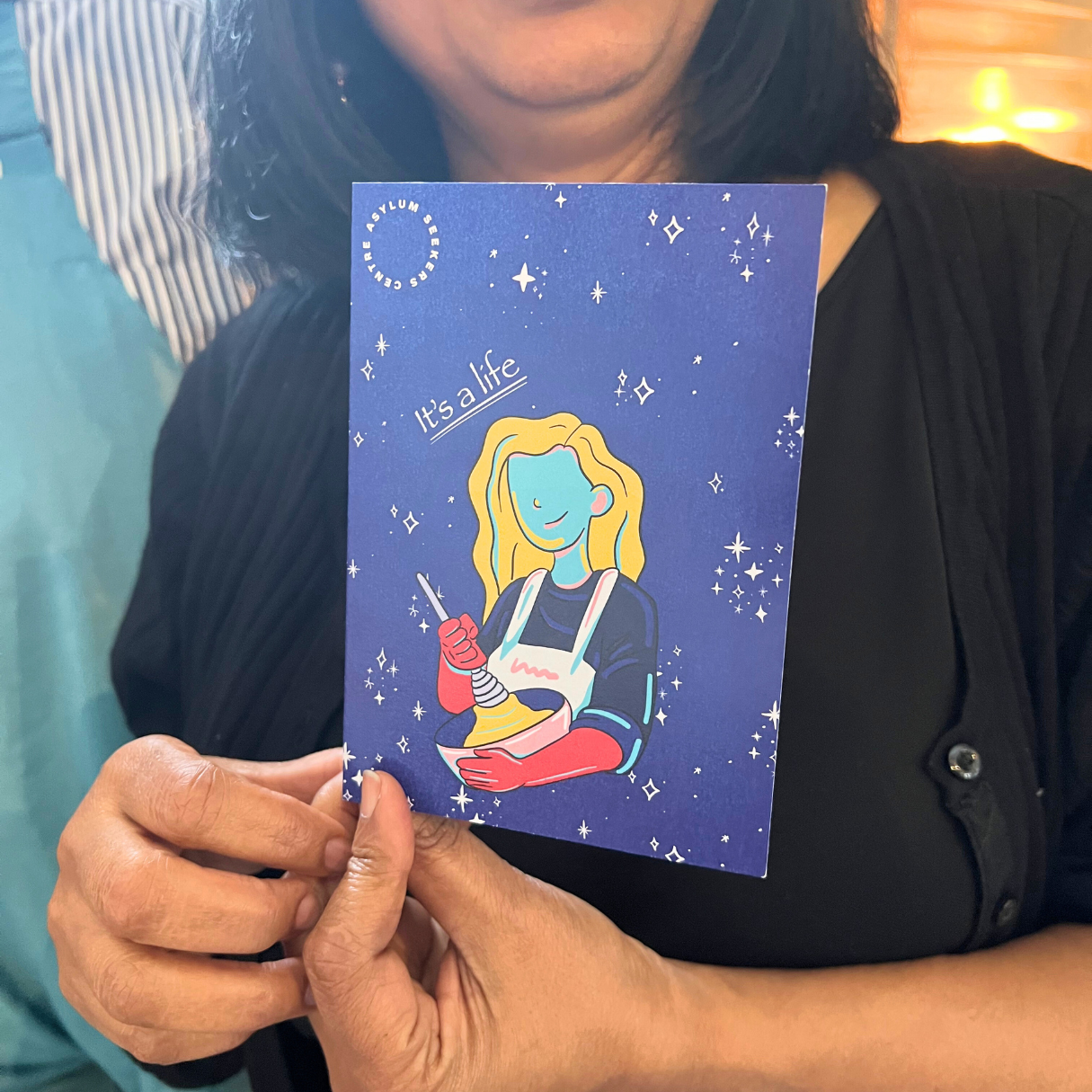 Wrapping paper & Card Bundle: "It's a Life" series