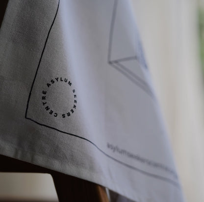 Tea Towel - Asylum Seekers Centre Sketch